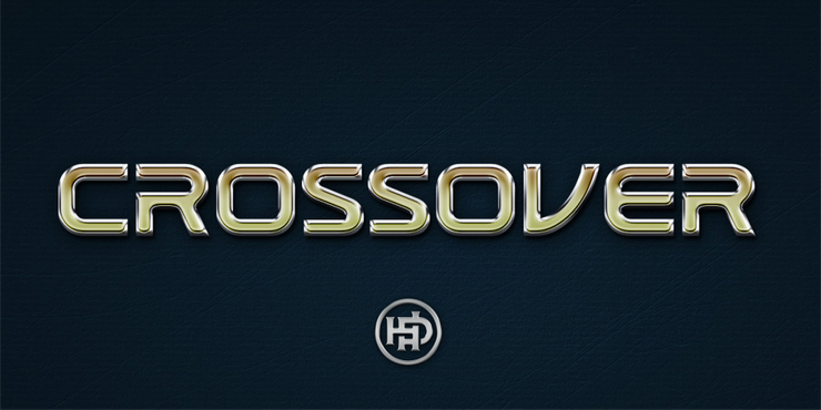 CROSSOVER字体 1