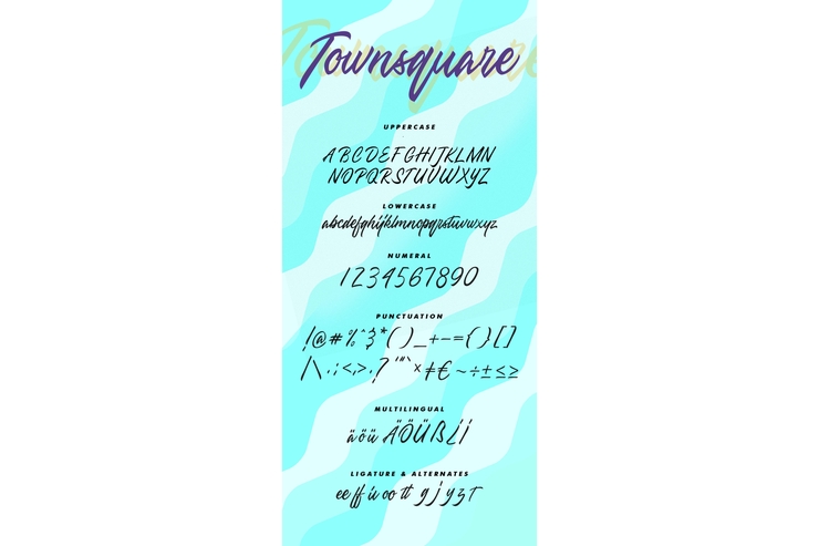 Townsquare字体 4