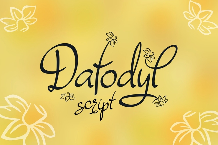 Dafodyl字体 3