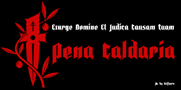 Pena Caldaria字体 1