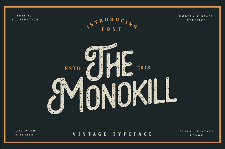 The Monokill 字体 3