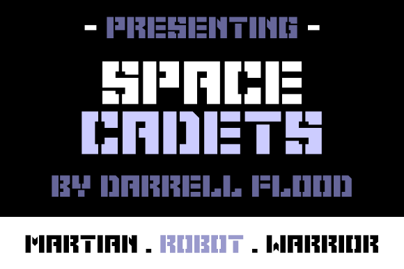 Space Cadets字体 1