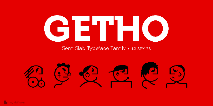 Getho字体 5