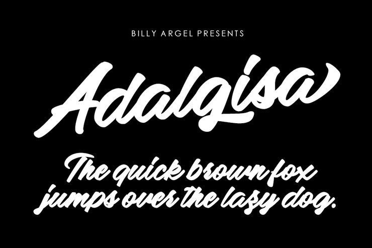 Adalgisa字体 1