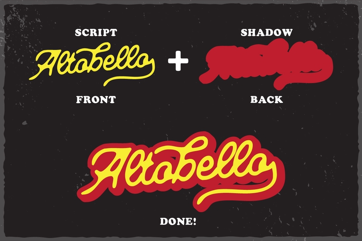Altobello DEMO字体 1