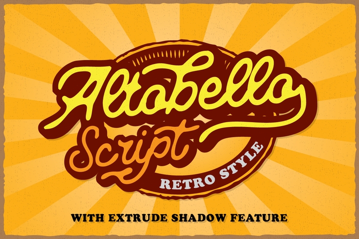 Altobello DEMO字体 2