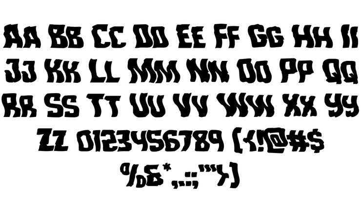 Monster Hunter字体 1