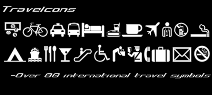 Travelcons字体 1