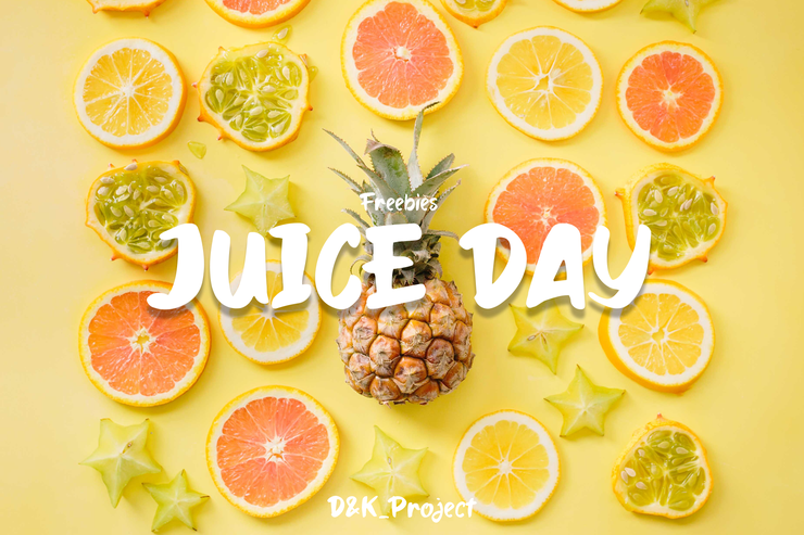 Juice Day字体 1