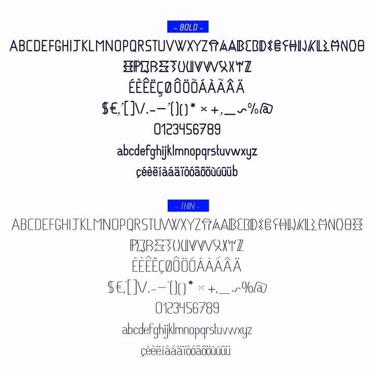 VIBRA字体 2