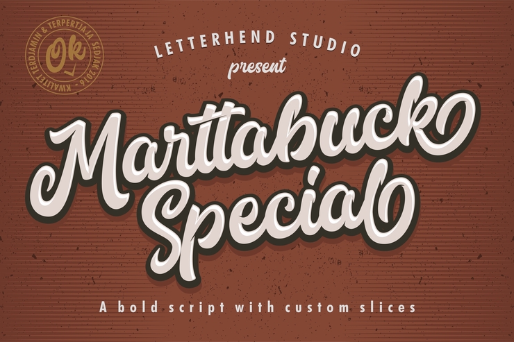 Marttabuck DEMO字体 1