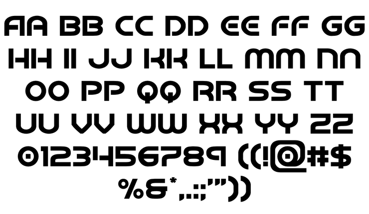 Barcade字体 2