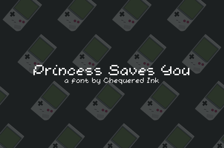 Princess Saves You字体 1