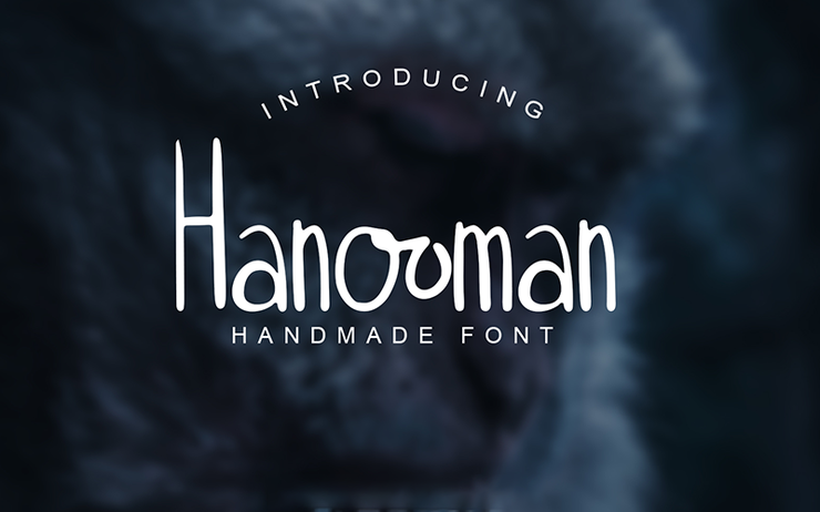 Hanooman字体 1