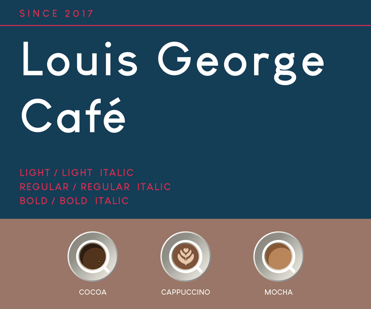 Louis George Café字体 2