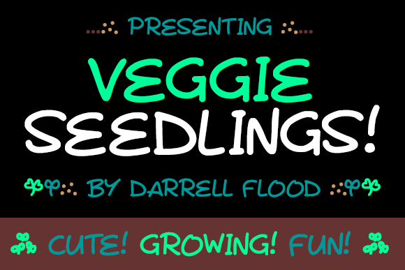 Veggie Seedlings字体 1