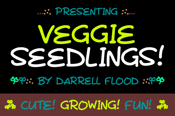 Veggie Seedlings字体 2