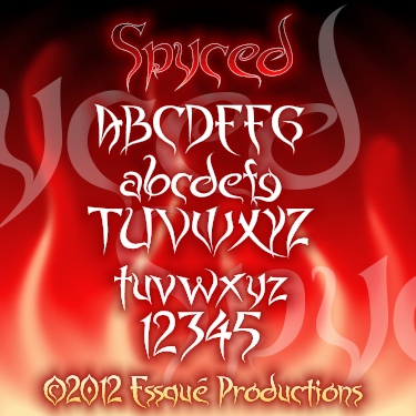 Spyced字体 2