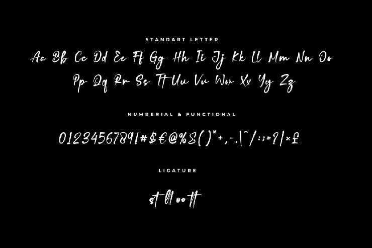 Belliones字体 3