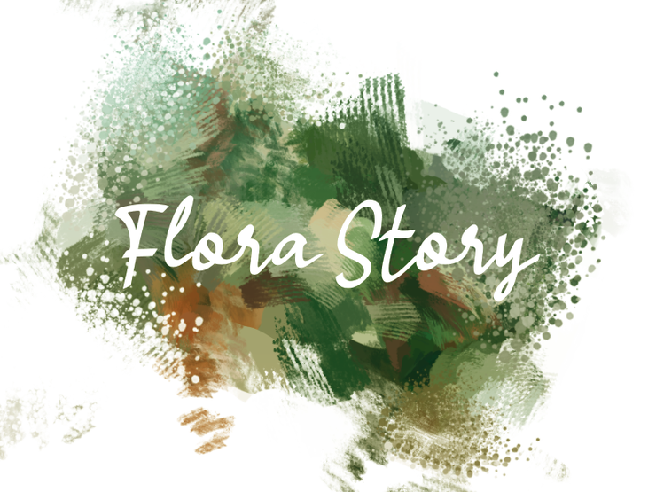 f Flora Story字体 1