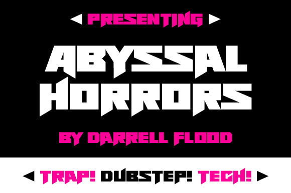 Abyssal Horrors字体 1