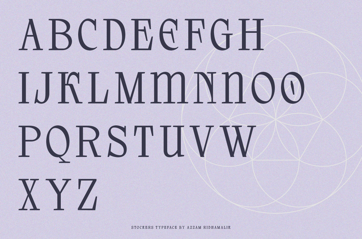 Stockers字体 2