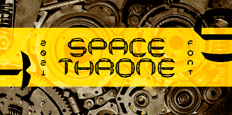 Space Throne字体 4