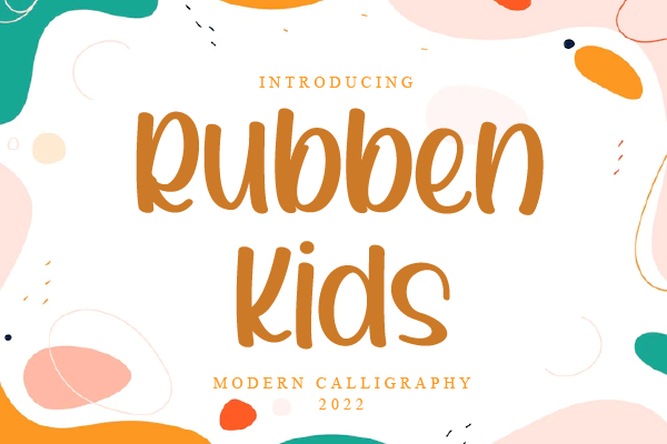 Rubben Kids字体 4