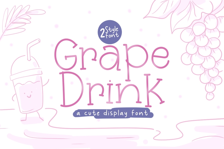 Grape Drink字体 1