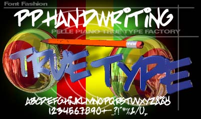 PP Handwriting字体 1