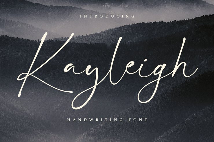 Kayleigh Hanwriting字体 6