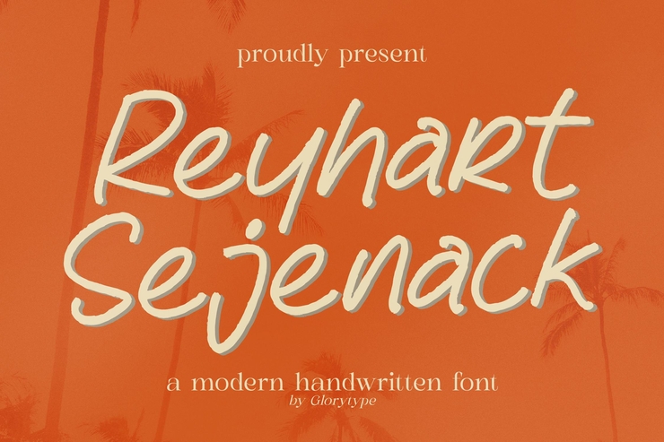 Reyhart Sejenack字体 9