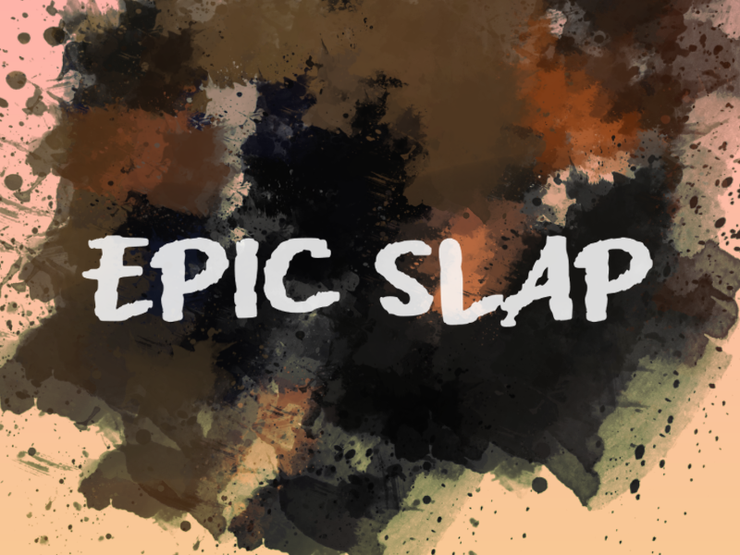 e Epic Slap字体 1