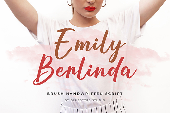 Emily Berlinda字体 3