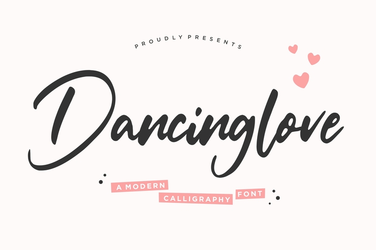 Dancinglove字体 1