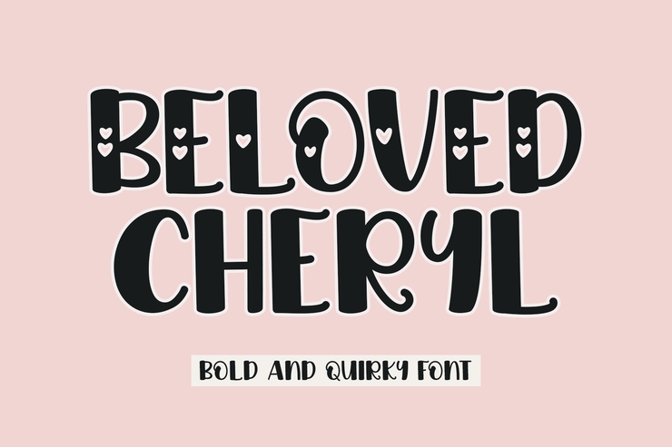 Beloved Cheryl字体 1