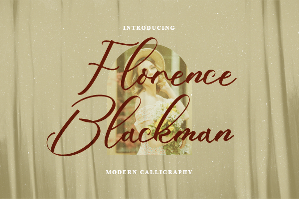 Florence Blackman字体 2