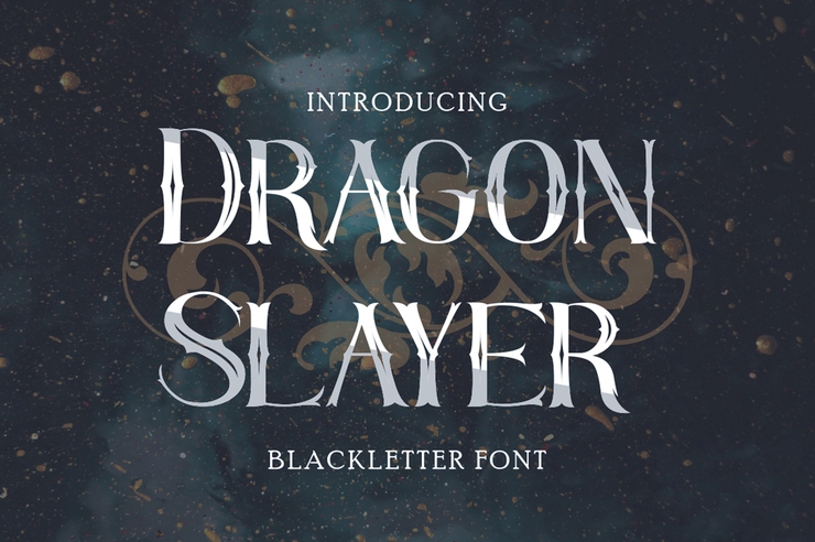 Dragon Slayer字体 2