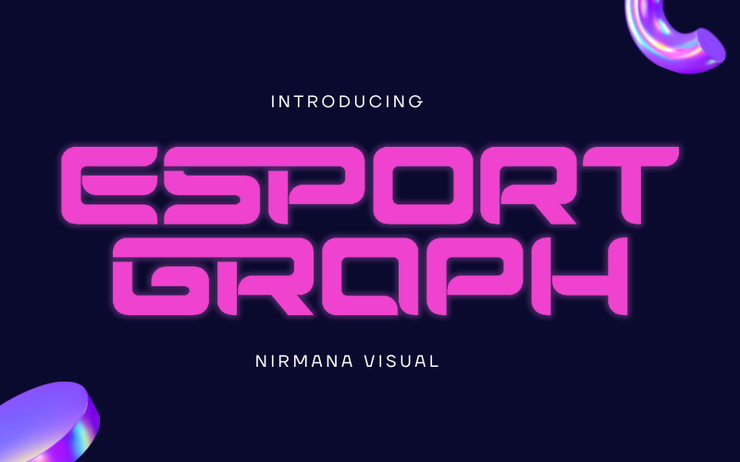 Esport Graph字体 6
