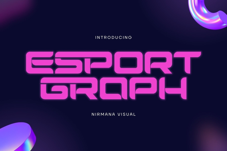 Esport Graph字体 7
