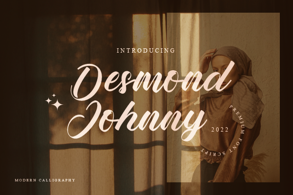 Desmond Johnny字体 1