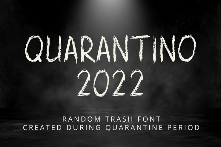 Quarantino 2022字体 2