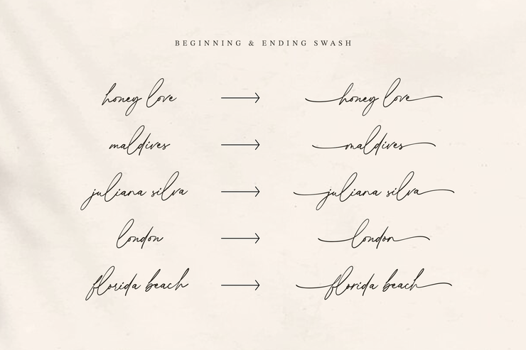 Collingethon字体 9