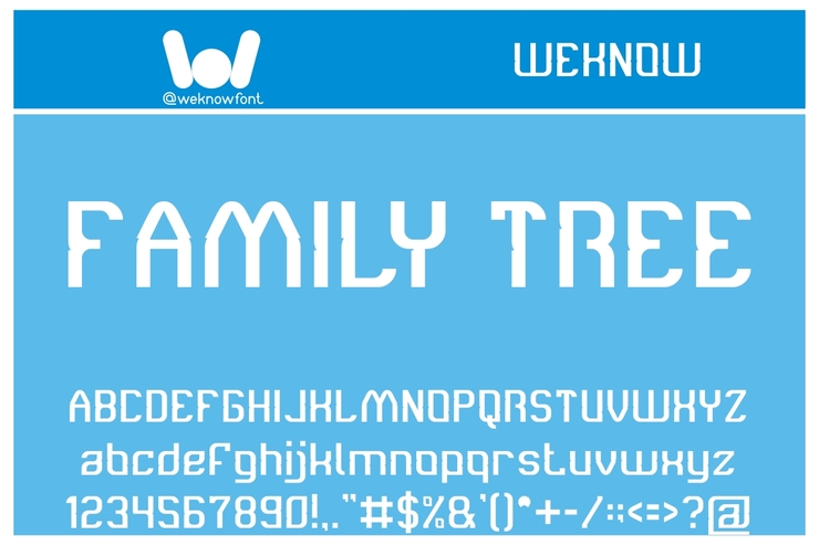 Family Tree字体 1