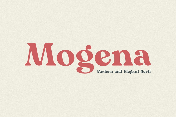 Mogena字体 1