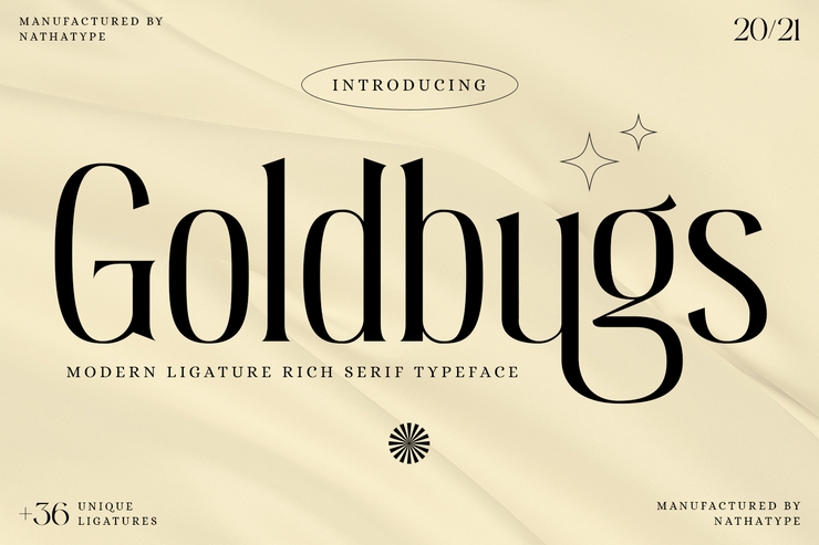 Goldbugs字体 3