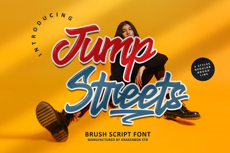 Jump Streets字体 4