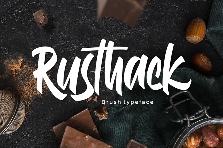 Rusthack字体 1