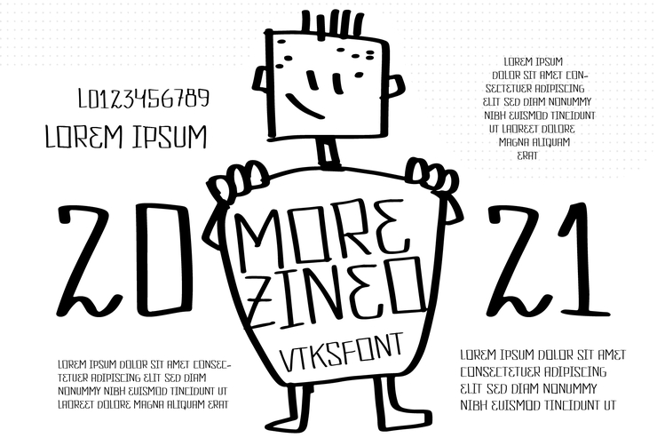 Vtks Morezineo字体 1