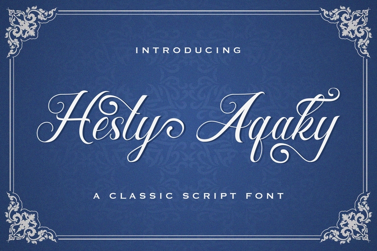 Hesty Aqaky字体 7
